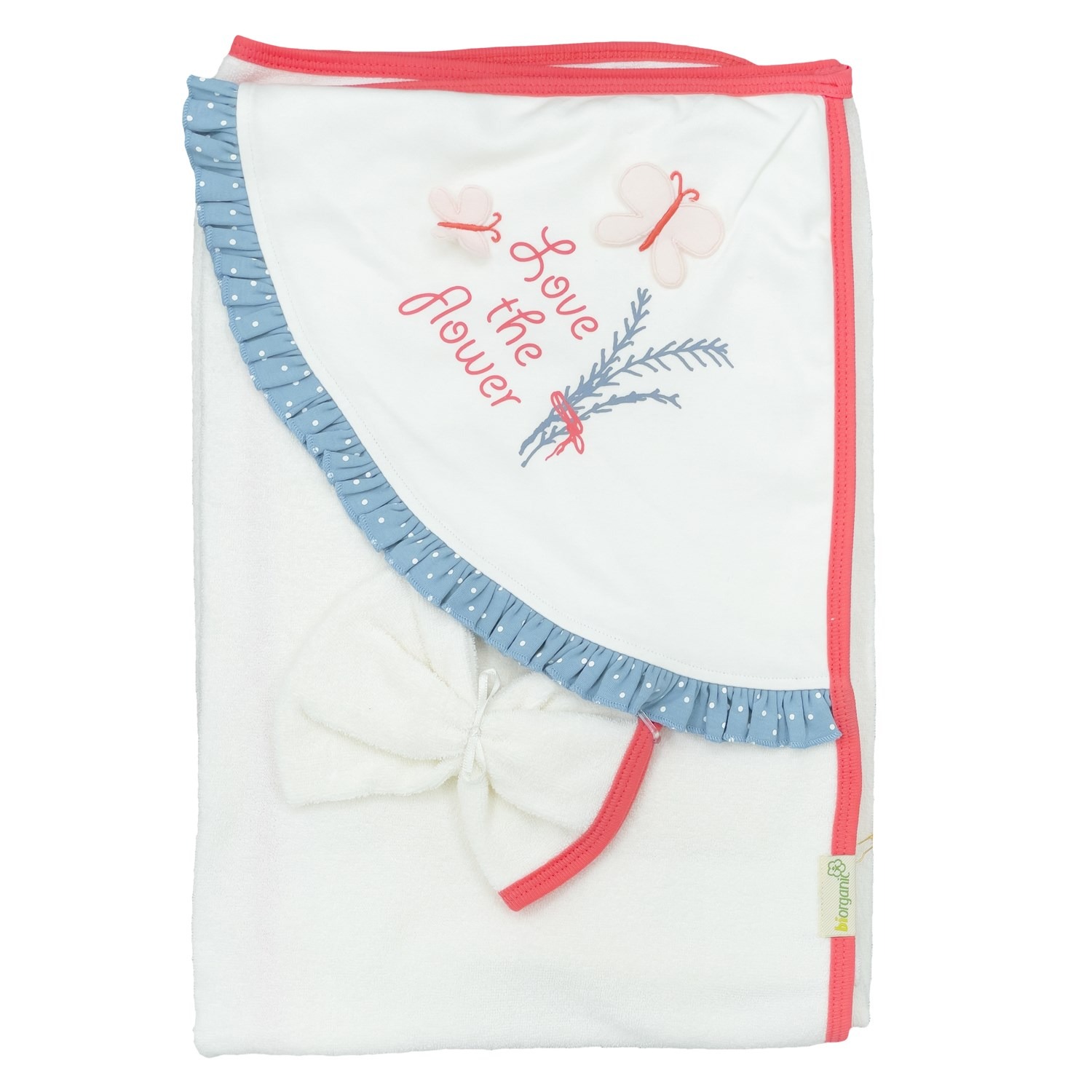 حوله کلاه دار نوزادی بی ارگانیک biorganic(bibaby) ترکیه