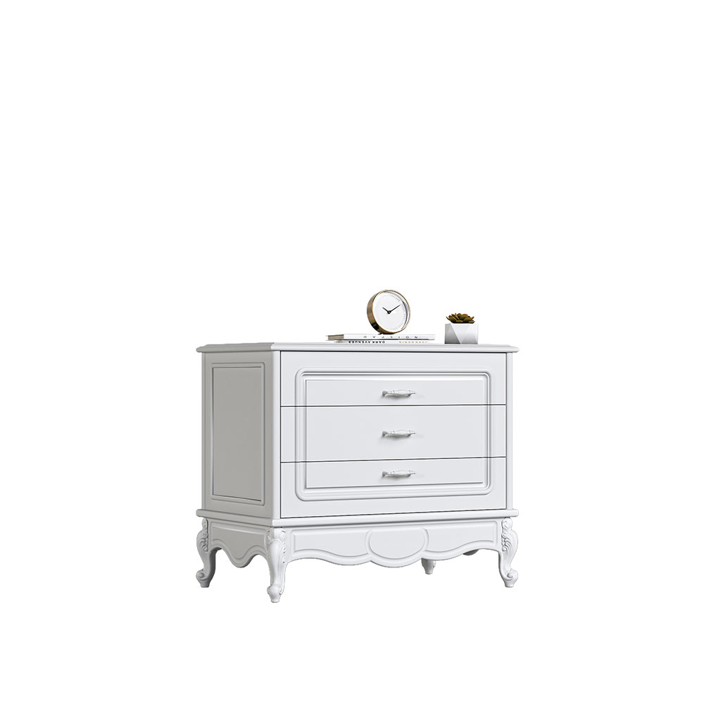 دراور  سه کشو سرویس سیسمونی و نوزاد مدل رویال (رنگ موشی) royal بامبینو bambino