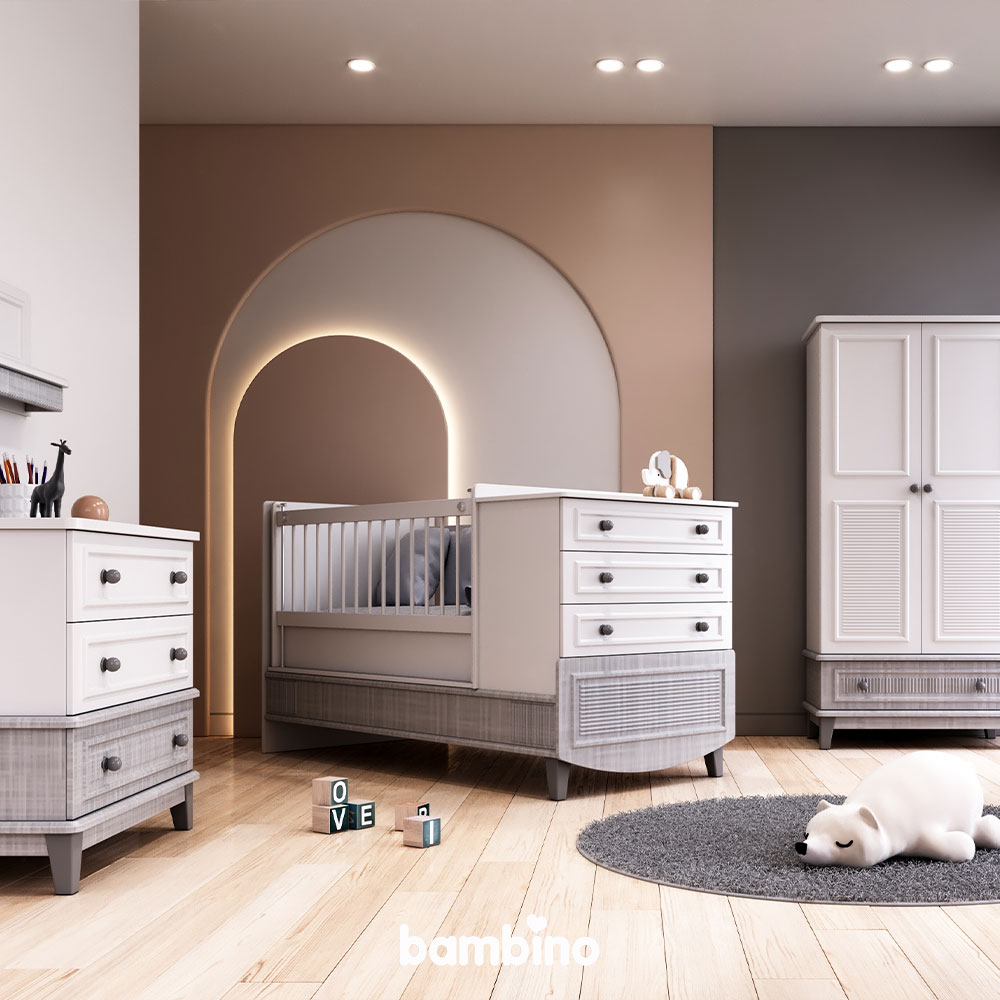 کمد سیسمونی نوزاد مدل نیو راشل newrashel بامبینو bambino